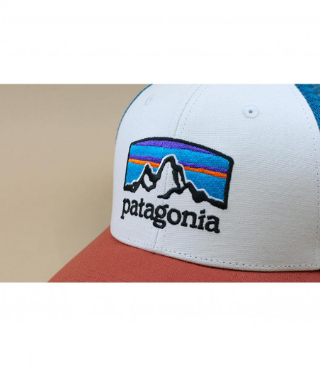 trucker Patagonia azul